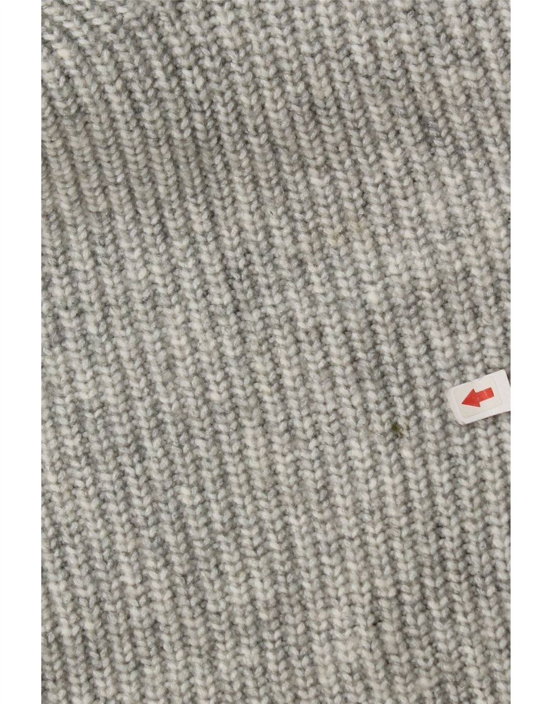 Marks & Spencer Dame V-hals sweater UK 14 Medium Grey Polyester