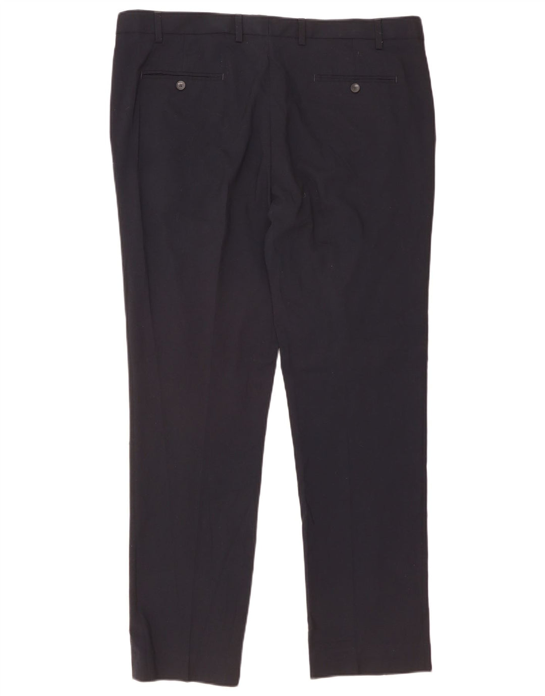 Marks & Spencer Herre Slim Chino Bukser W40 L33 Marineblå Polyester