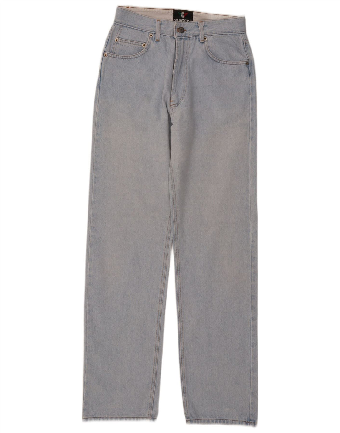 Dainese Straight Jeans til mænd W32 L32 Blå bomuld