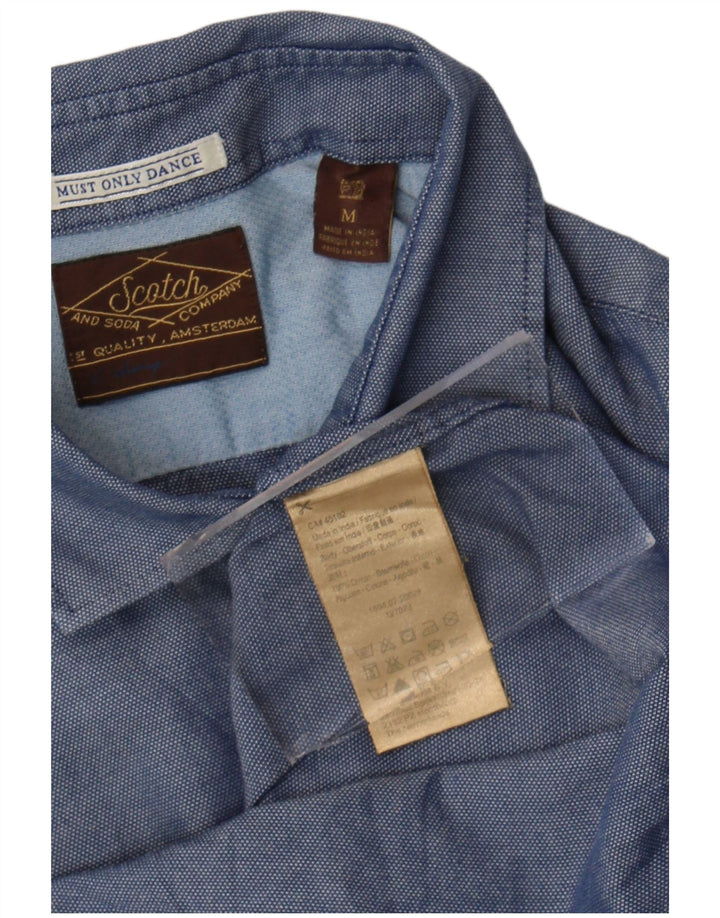 Scotch & Soda Herreskjorte Medium Blue Bomuld