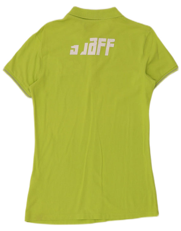 KAPPA Grafisk poloshirt til kvinder UK 20 2XL Grøn bomuld