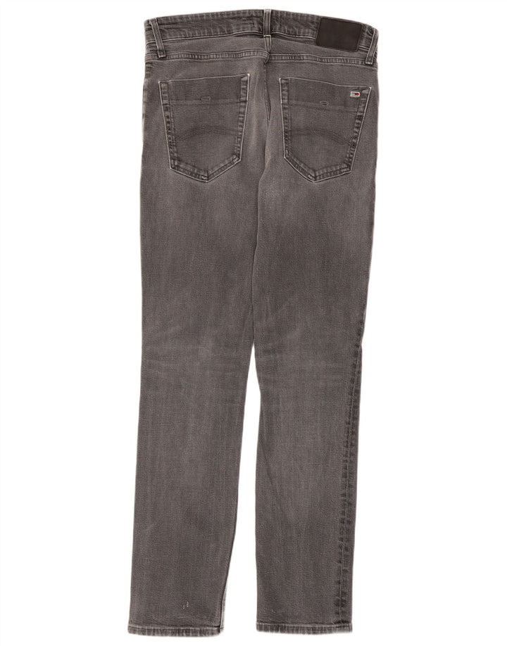 TOMMY HILFIGER Herre Scanton Slim Jeans W32 L30 Grå Bomuld