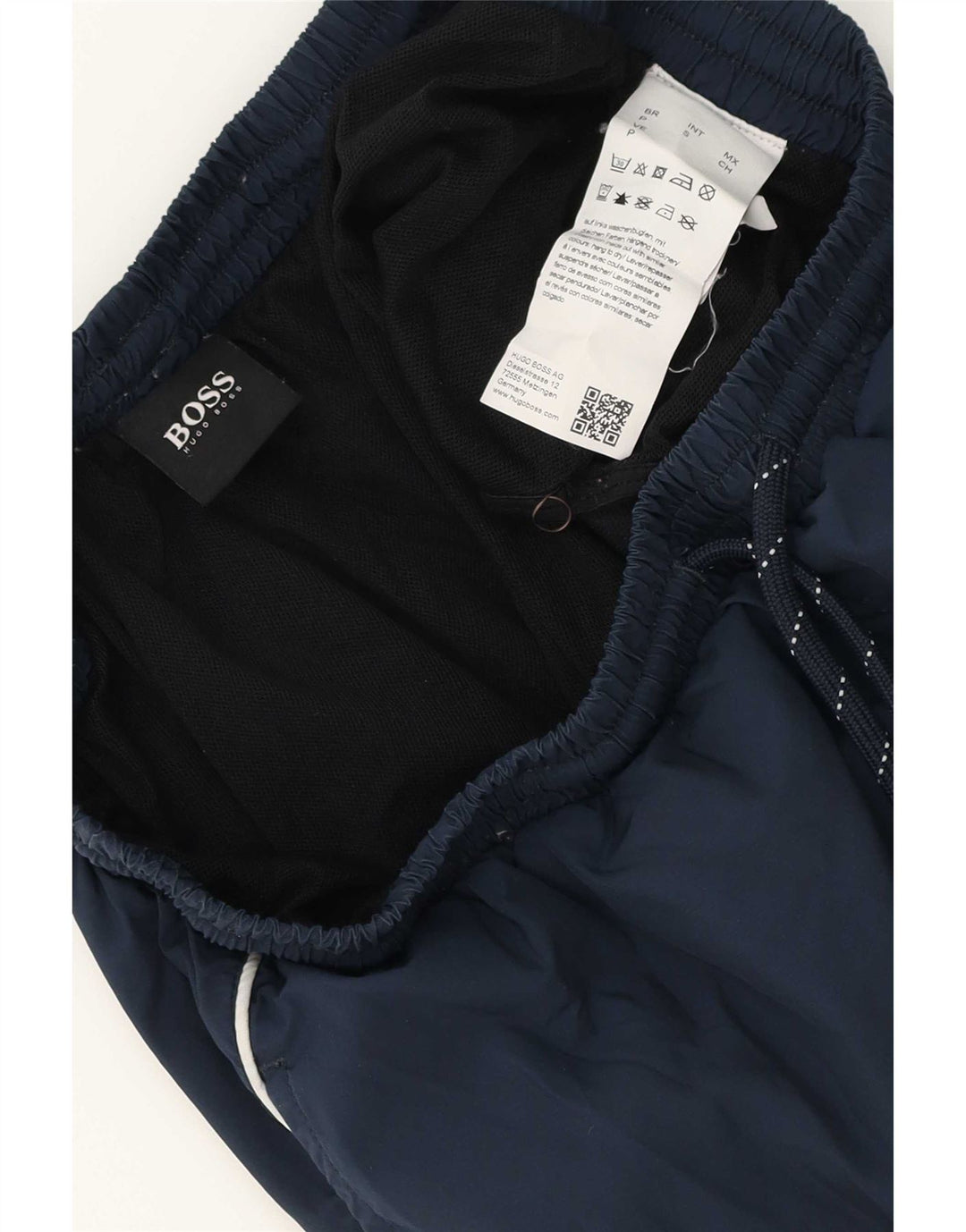 Hugo Boss Badeshorts til mænd Små marineblå polyester