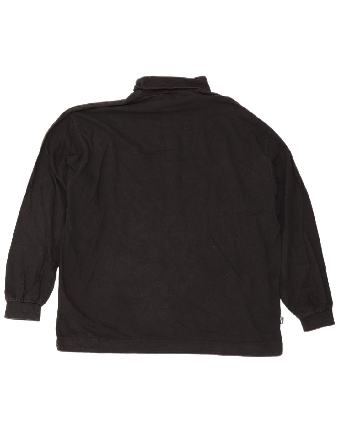 Reebok Herre Roll Neck Top Langærmet 2XL Sort Bomuld