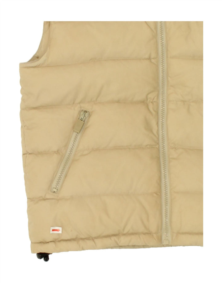 ASPESI Womens Padded Gilet UK 10 Small Beige Polyester Vintage Aspesi and Second-Hand Aspesi from Messina Hembry 