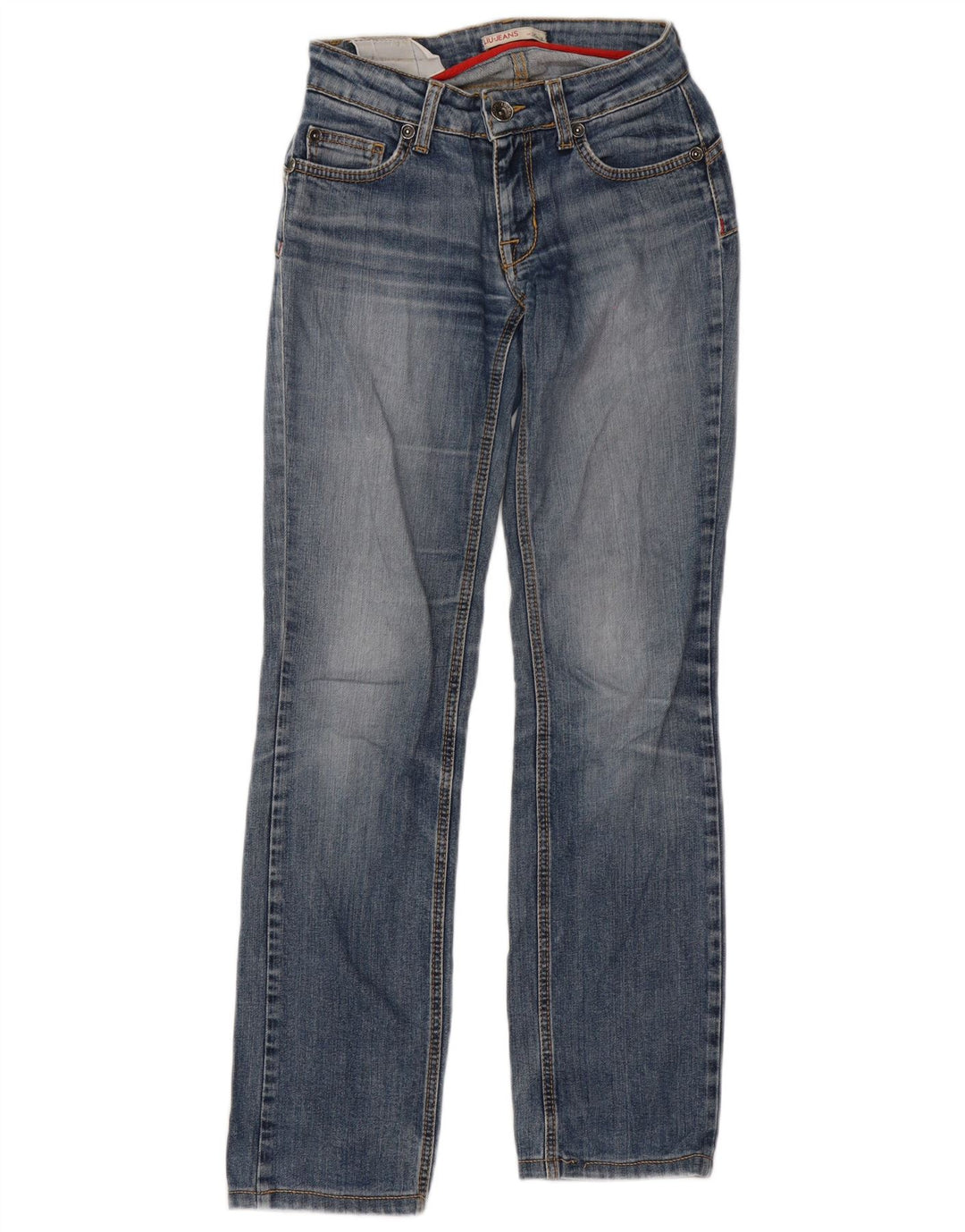 Liu Jo Lige Jeans til kvinder W26 L30 Blå Bomuld