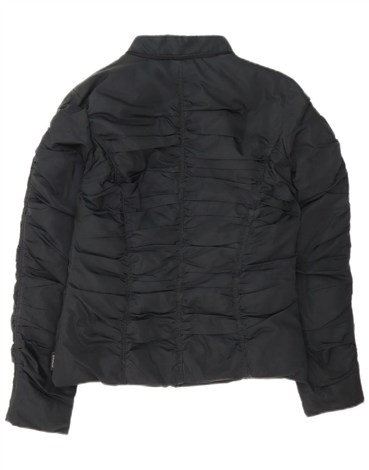 Moncler Dame Polstret Jakke Størrelse 2 Medium Sort Polyester