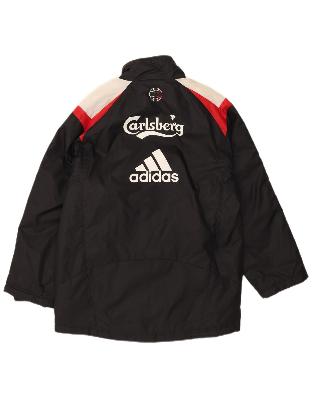 Adidas drenge grafisk polstret jakke 11-12 år Sort Colourblock Nylon