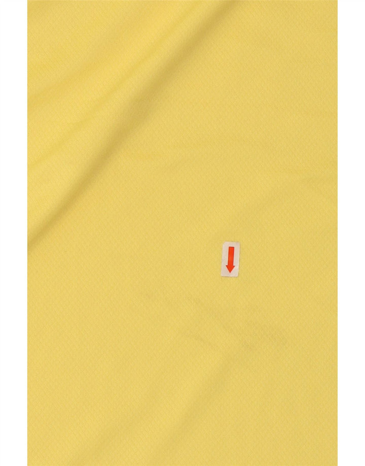 IZOD Golf Polo Shirt til mænd XL Gul Polyester