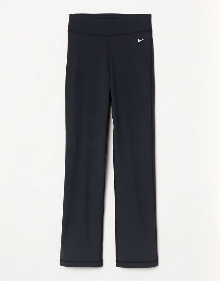 Nike Dame Dri Fit træningsdragt Bukser UK 10 Small Grå