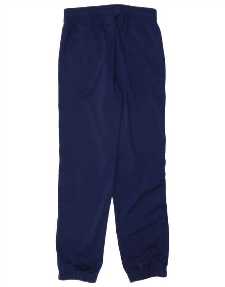 Adidas Drenge Træningsdragt Bukser Joggers 13-14 År Marineblå Polyester