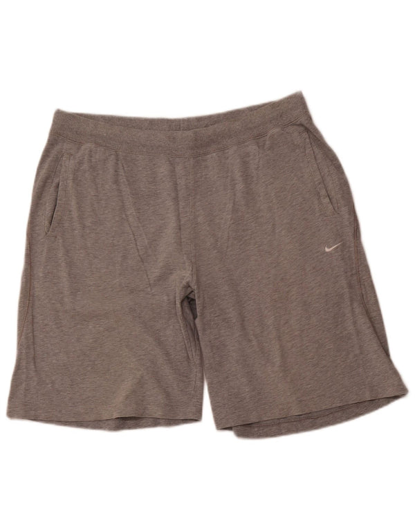 NIKE Sportshorts til mænd XL Grå bomuld