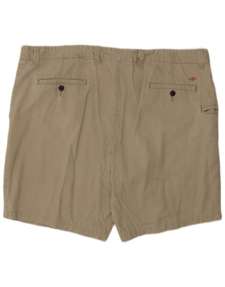 Dockers Herre Cargo Shorts W42 2XL Beige Bomuld