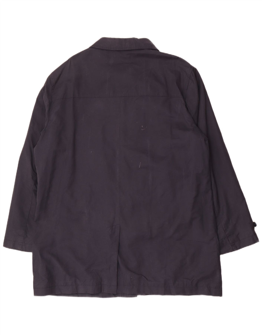 Marks & Spencer Herre Skræddersyet Fit Overfrakke UK 44 2XL Navy Blue