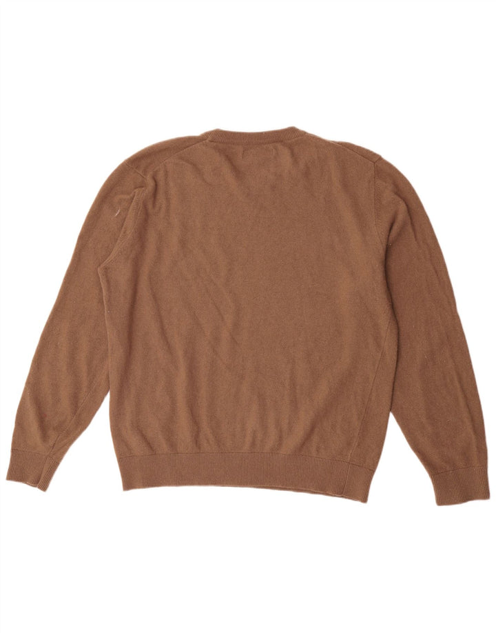 Replay Herre Crew Neck Jumper Sweater 2XL Brun Uld