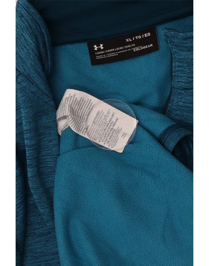 Under Armour Herre Cold Gear Loose Fit Pullover Træningsdragt Top XL Blå
