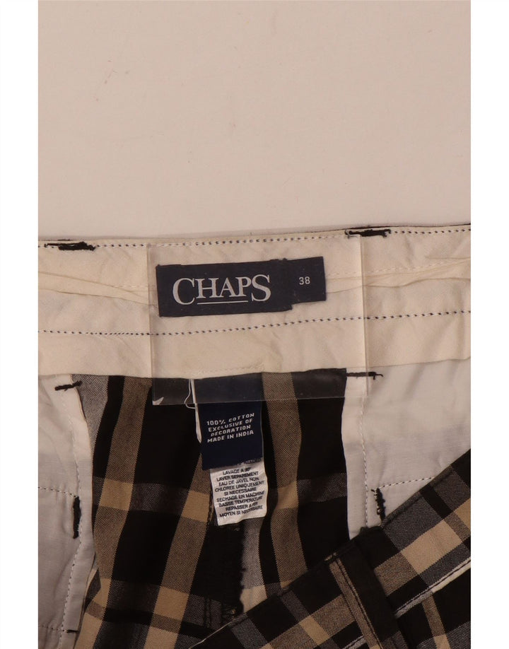 Chaps Herre Chino Shorts W38 XL brun ternet bomuld