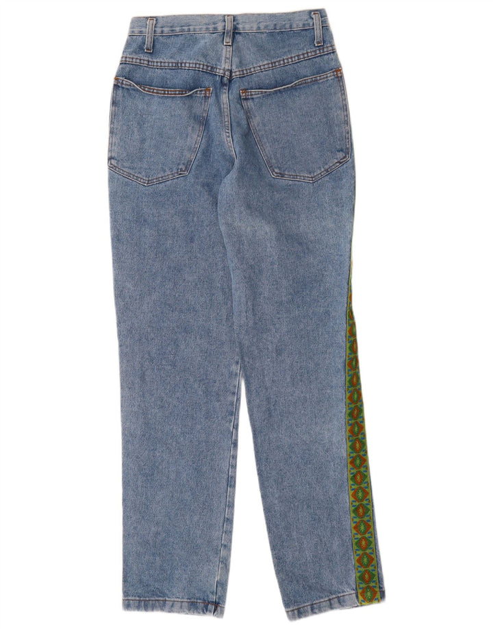 General Company Dame Straight Jeans W30 L33 Blue Geometric