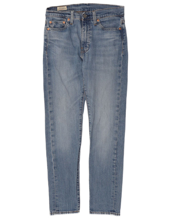 Levi's Womens 510 Skinny Jeans W29 L30 Blue Cotton