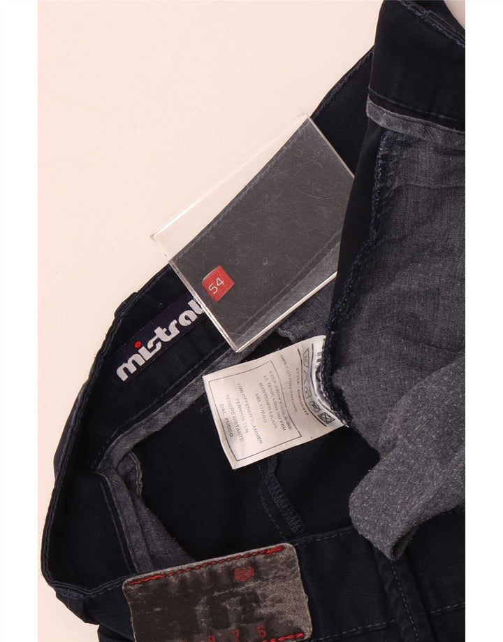 Mistral Herre Cargo Shorts IT 54 2XL W38 Marineblå Bomuld