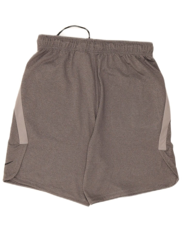 Nike Mens Dri Fit Sport Shorts Medium Grey Polyester