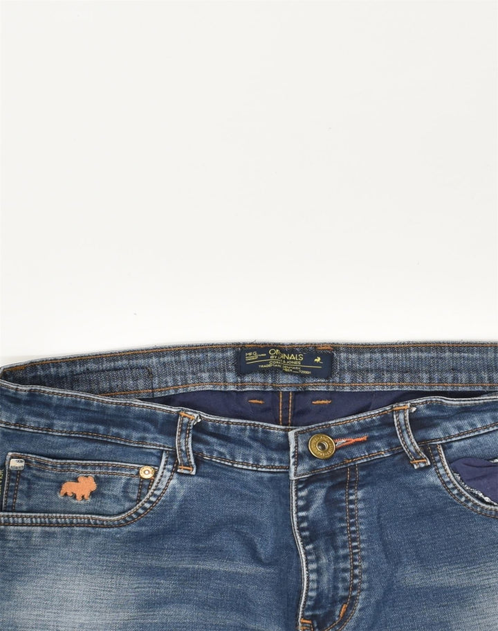 JACK & JONES Womens Slim Jeans W30 L28 Blue Cotton | Vintage Jack & Jones | Thrift | Second-Hand Jack & Jones | Used Clothing | Messina Hembry 
