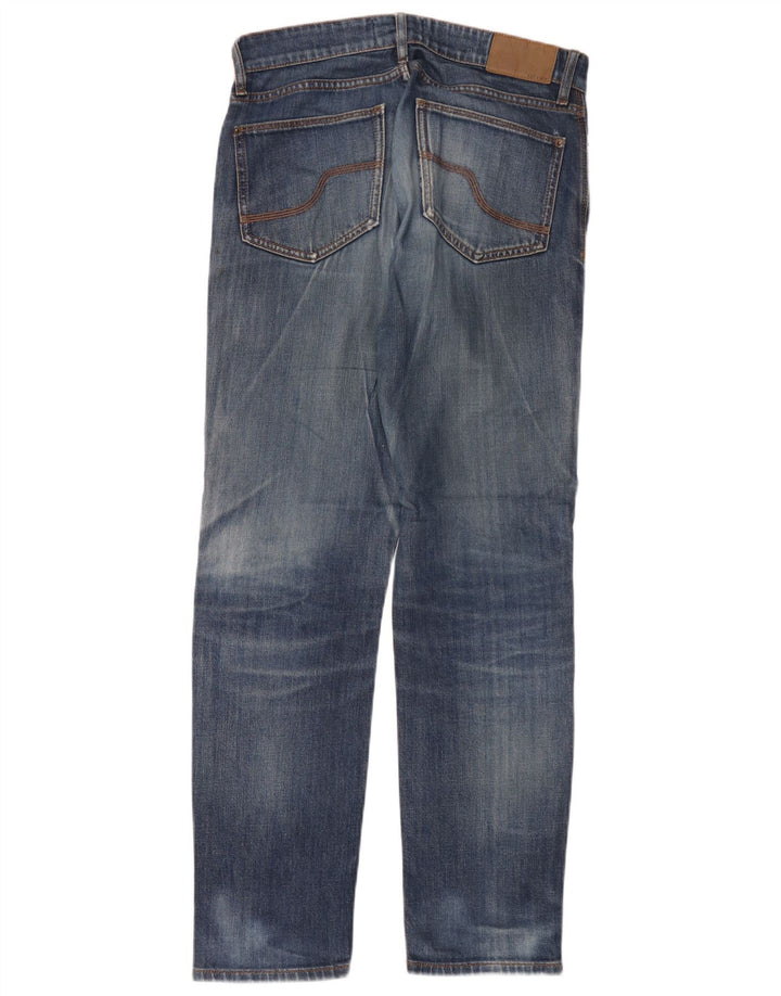 Fat Face Herre Slim Jeans W30 L32 Blå Bomuld