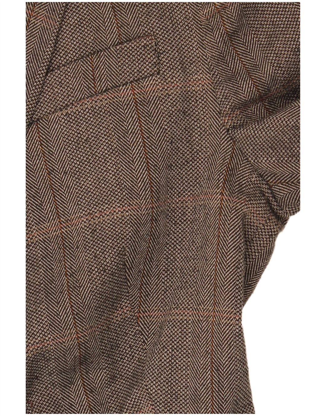 Zara Dame 1 Knap Blazer Jacket UK 10 Small Grey Check