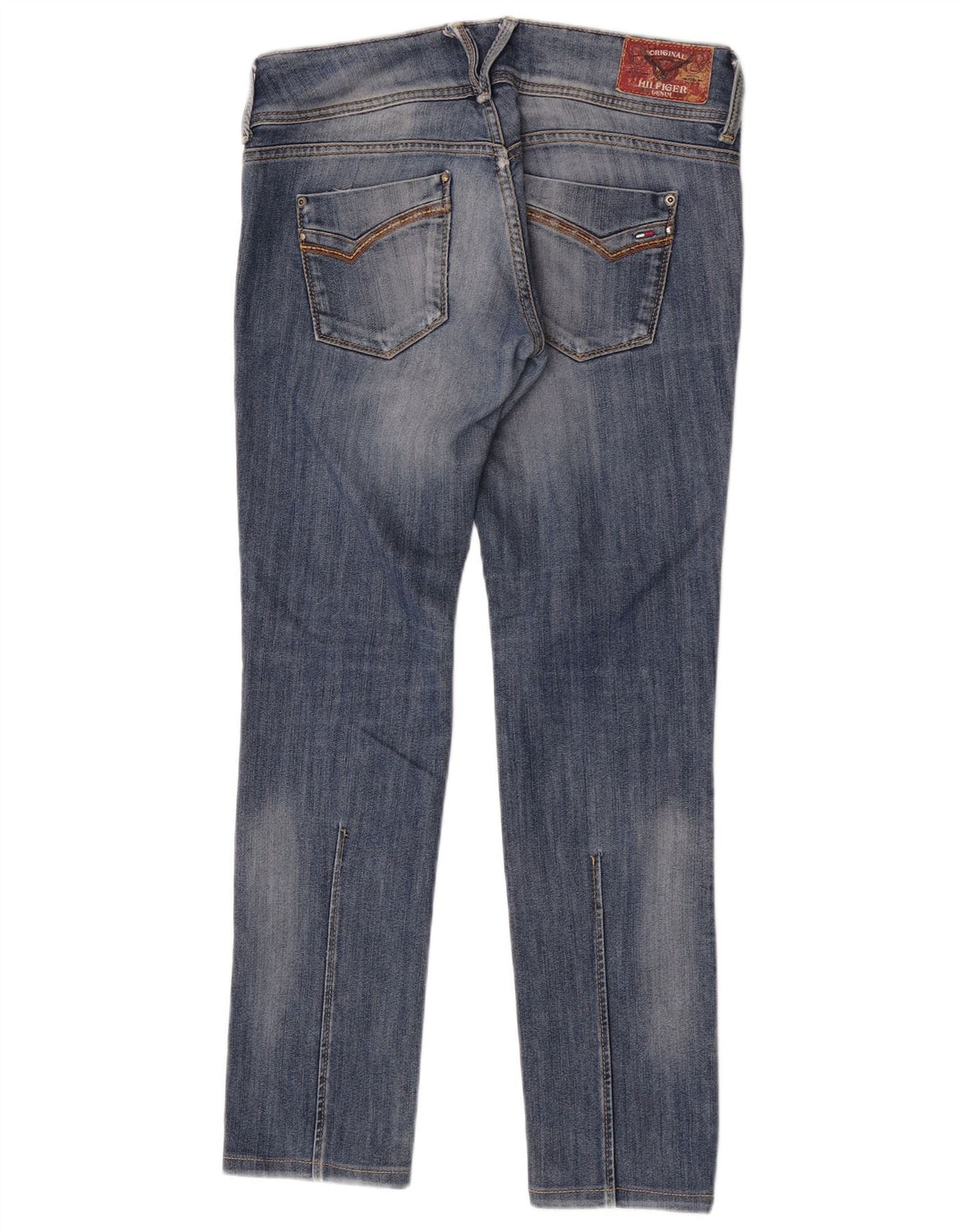 Tommy Hilfiger Dame Slim Jeans W30 L29 Blå Bomuld