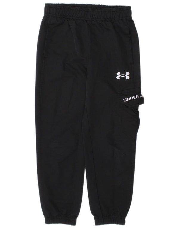 UNDER ARMOUR Drenge Grafisk træningsdragt Bukser Joggers 3-4 år Sort