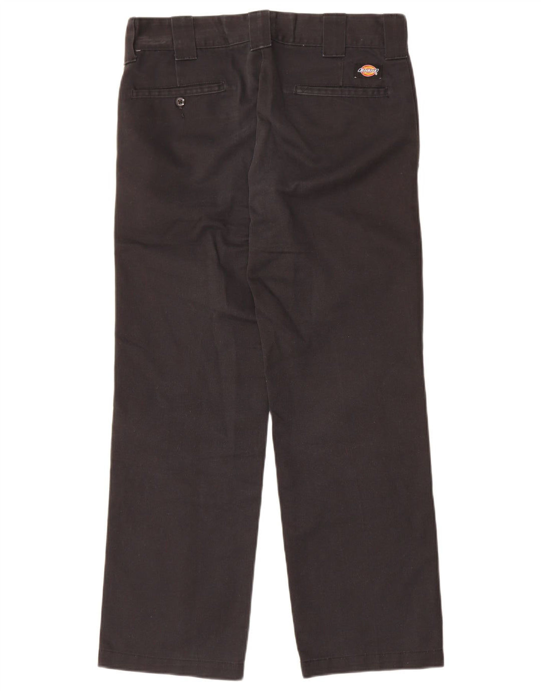 Dickies Herre Slim Straight Chino Bukser W30 L30 Sort Polyester