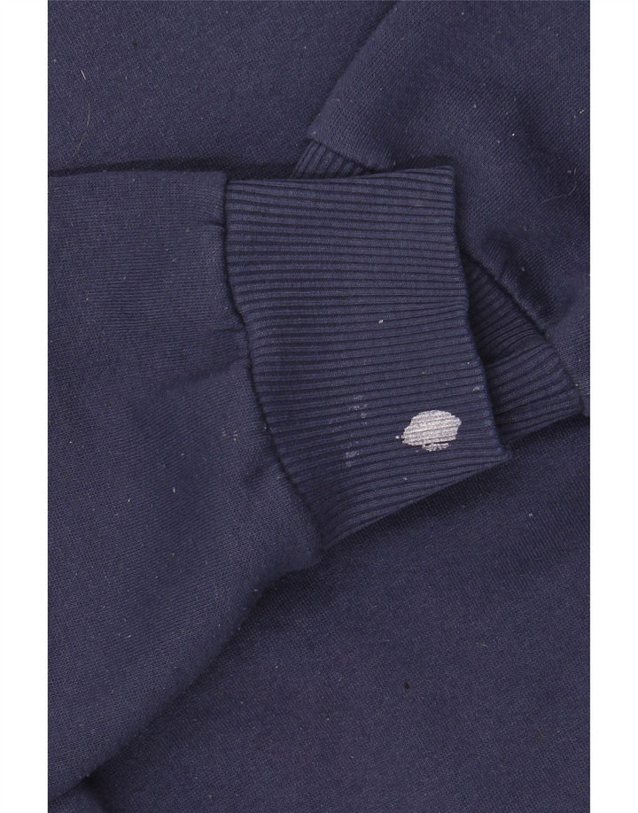 UMBRO Grafisk Sweatshirt Jumper til kvinder UK 14 Medium Navy Blue Polyester