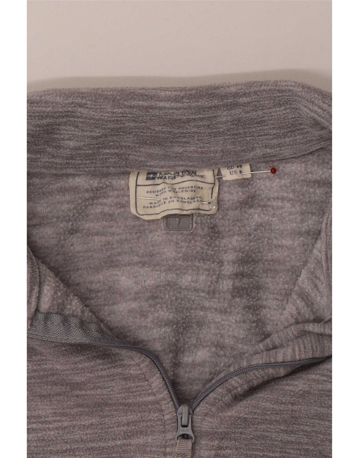 Mountain Warehouse Dame Fleece Jumper med lynlås EU 40 Mellemgrå