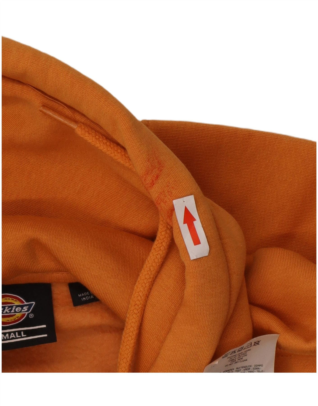 Dickies Herre hættetrøje Jumper XS Orange Bomuld