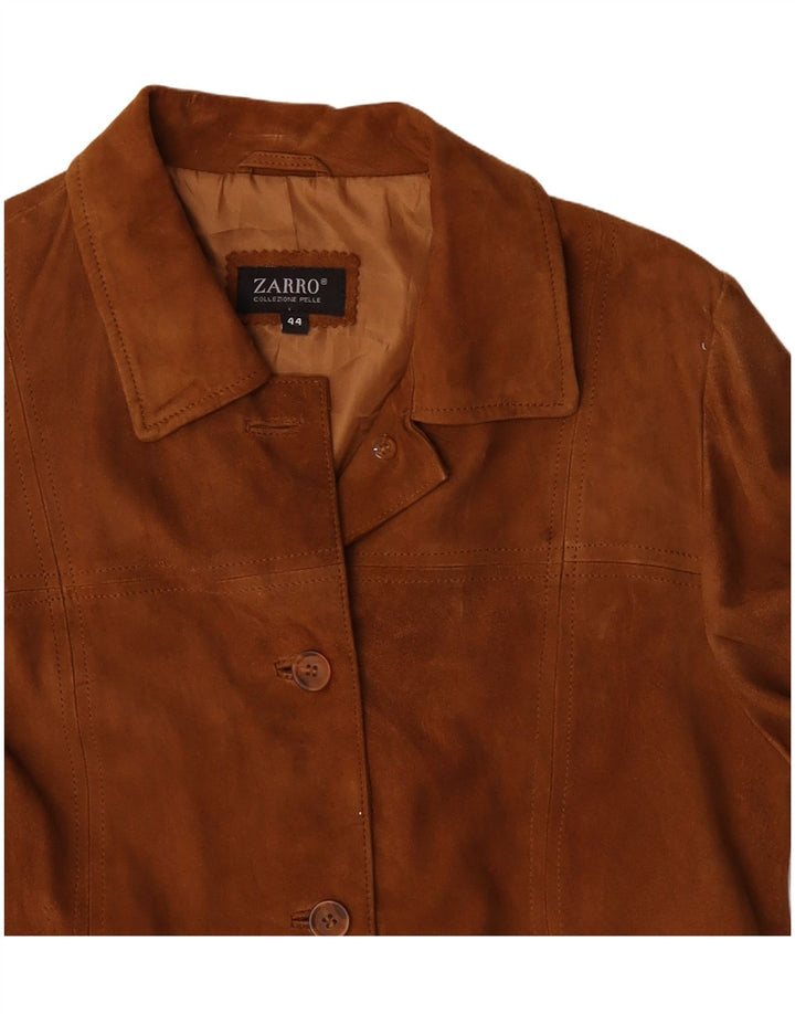 Zarro Dame Ruskindsjakke IT 44 Medium Brun Læder