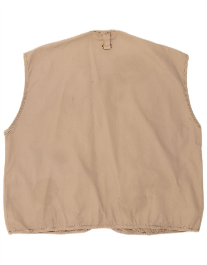 Vintage Herre Utility Jacket UK 40 Large Beige