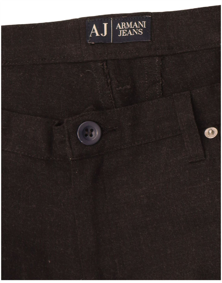 Armani Lige Casual bukser til kvinder W36 L27 Brun