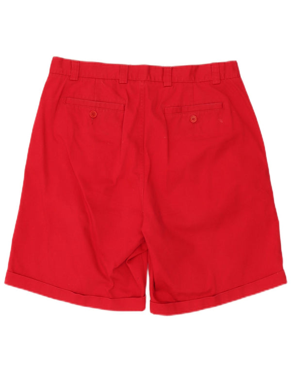 Paul & Shark Herre Yachting Chino Shorts IT 50 Large W34 Rød Bomuld