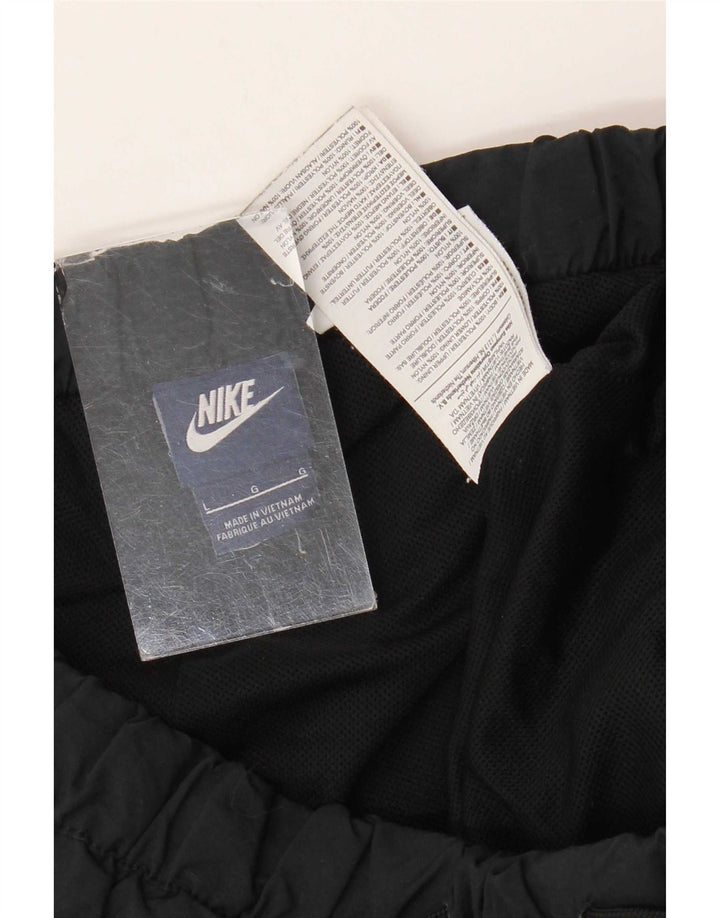 Nike træningsdragt bukser til mænd, joggers, store sorte polyester