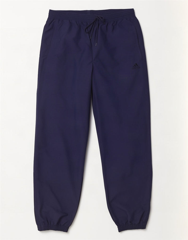Adidas Herre træningsdragt Bukser Joggers Large Navy Blue Polyester