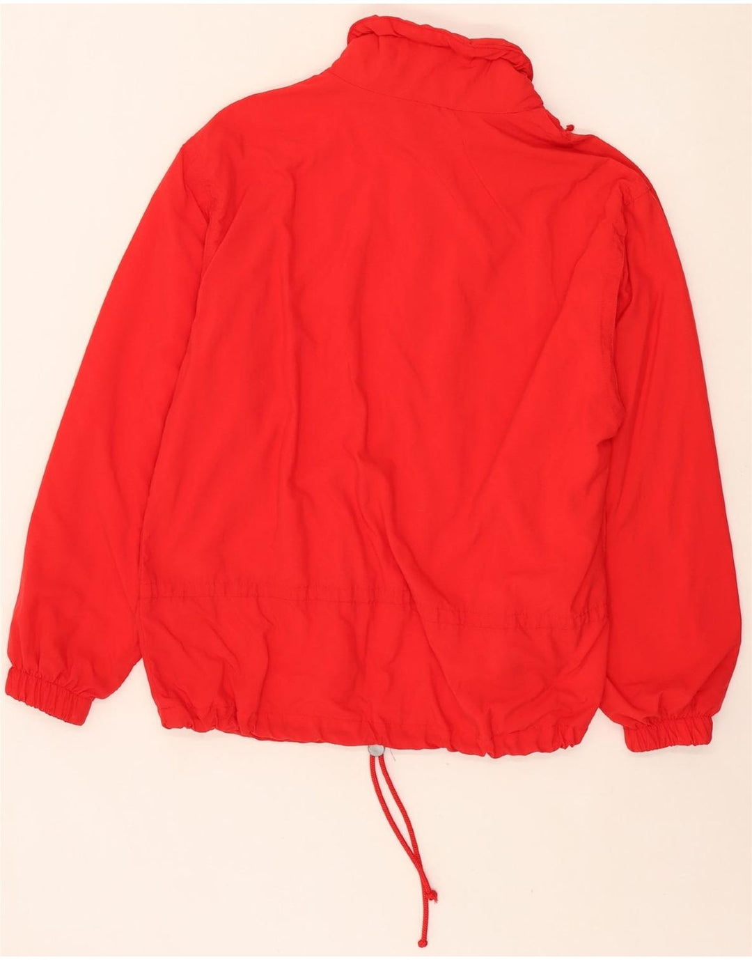 ETIREL Mens Loose Fit Anorak Rain Jacket UK 36 Small Red Polyamide Vintage Etirel and Second-Hand Etirel from Messina Hembry 