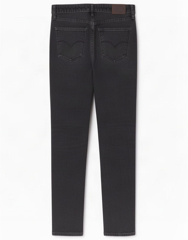 Levi's Womens 721 High Rise Skinny Jeans UK 12 Medium W30 L30 Grey Cotton