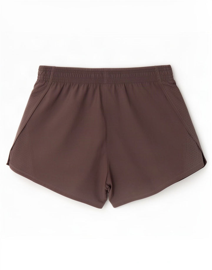 Nike Dame Dri Fit Sport Shorts UK 8 Small Grå