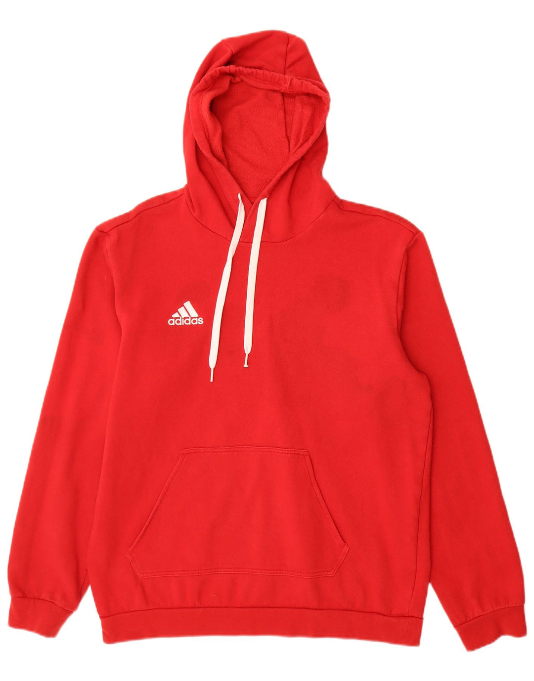 Adidas Herre hættetrøje Jumper Medium Rød Bomuld