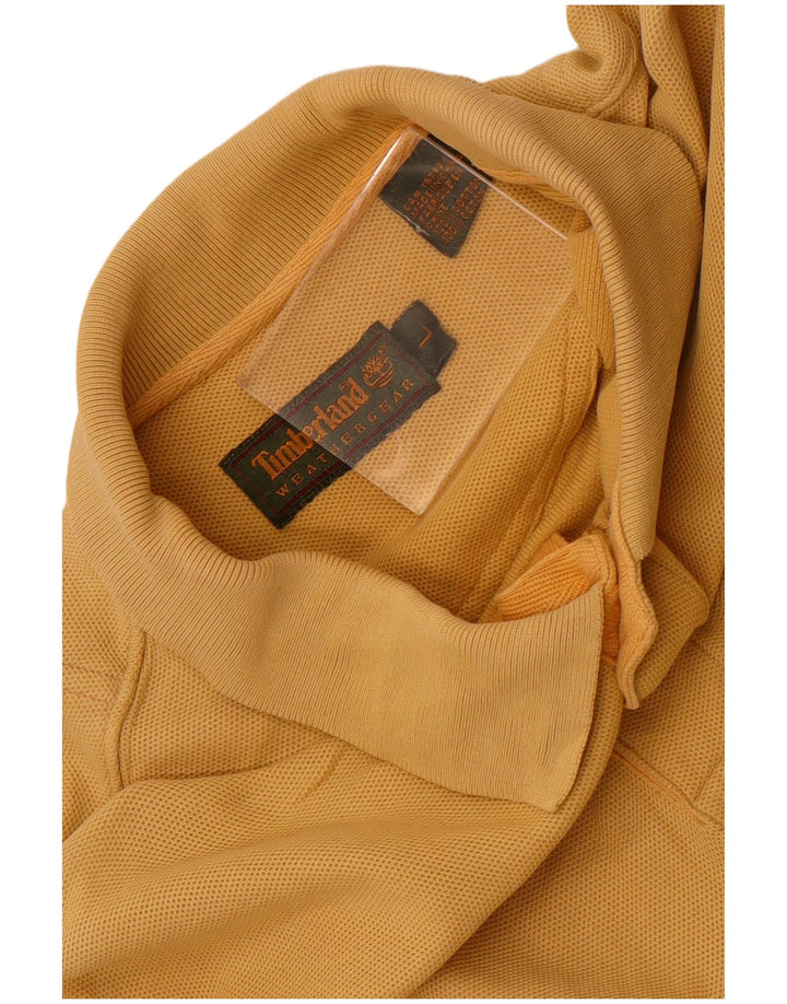 Timberland herre poloshirt stor gul bomuld