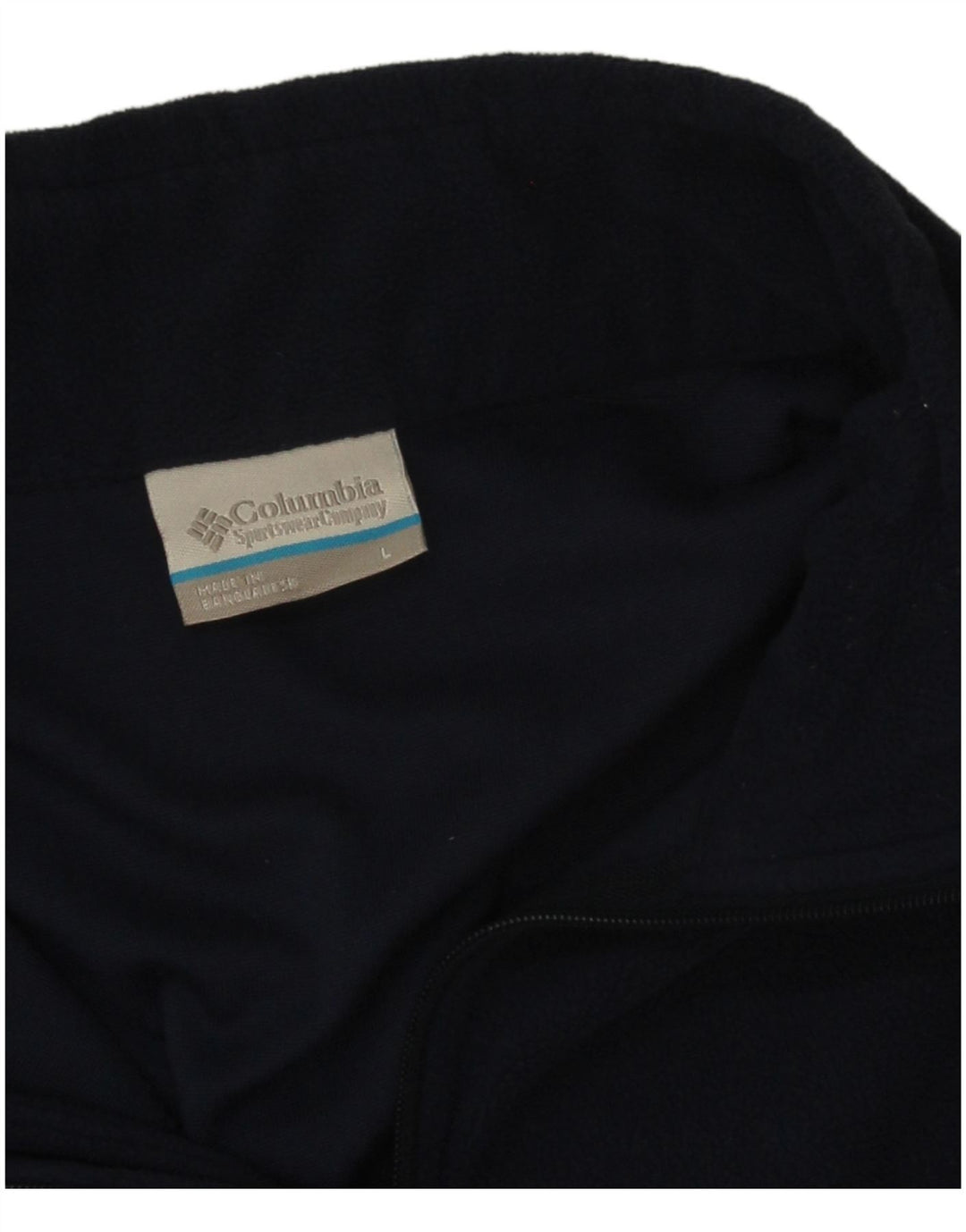 Columbia herre lynlås hals fleece jumper stor marineblå