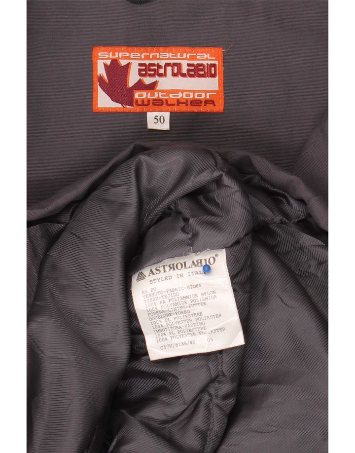 Astrolabio Herre Hooded Parka Jacket IT 50 Large Grå Polyamid