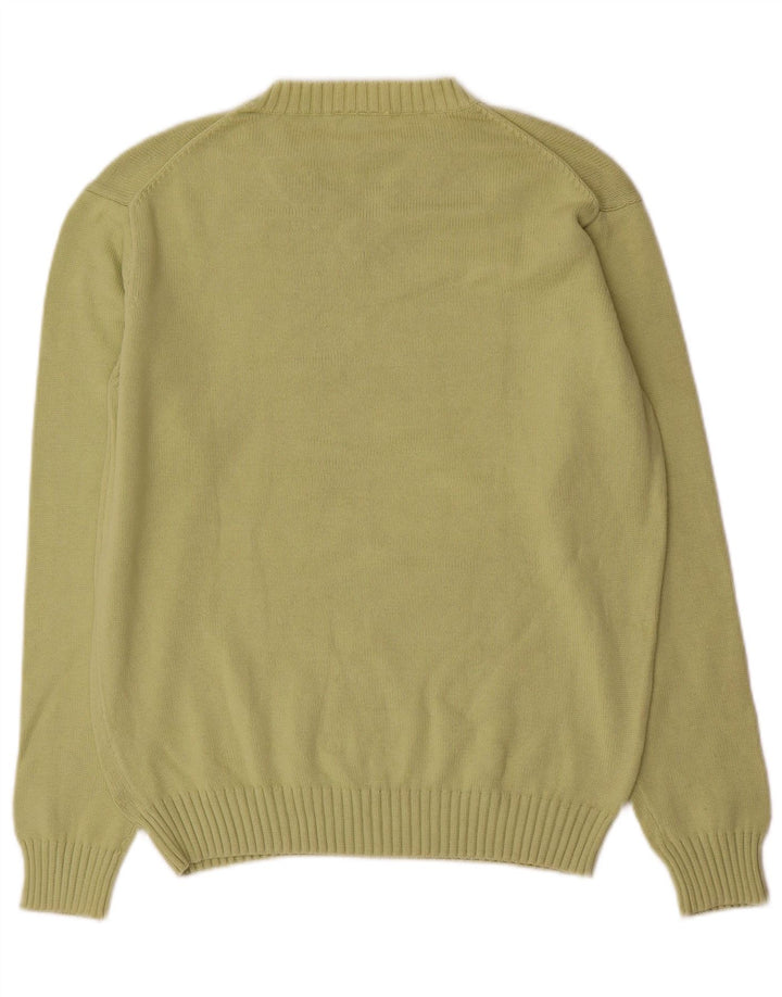 LACOSTE Herre V-hals sweater str. 5 Stor grøn bomuld