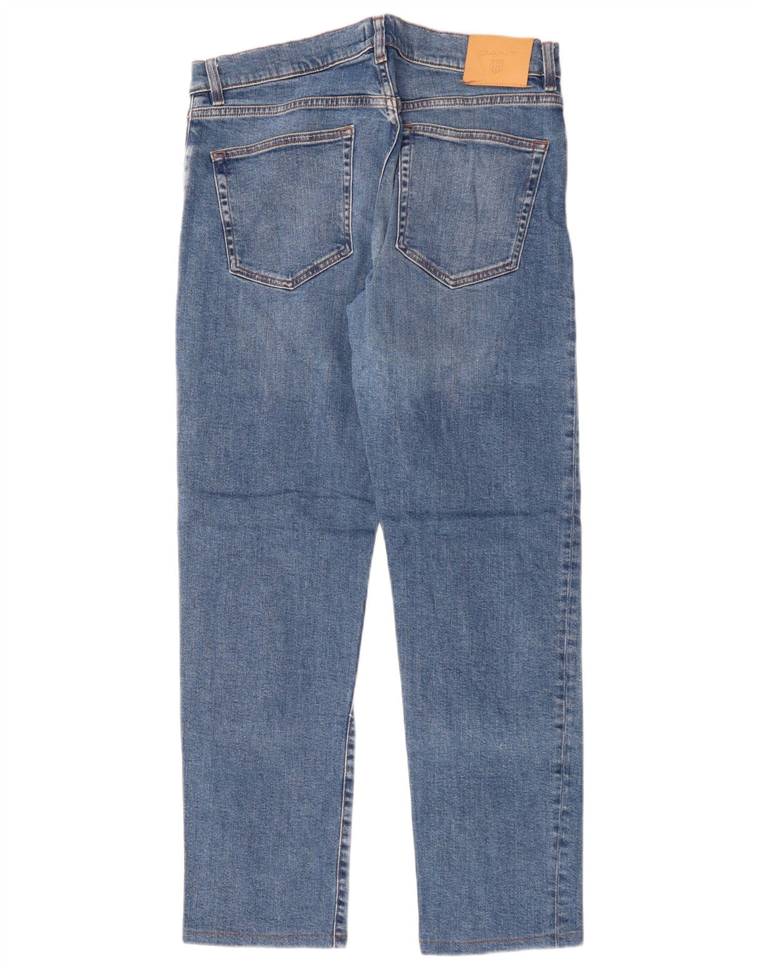 GANT Straight Jeans til kvinder W32 L29 Blå Bomuld