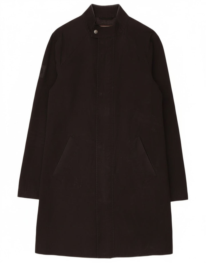 Pretty Green Herre Overfrakke UK 36 Small Black Polyester